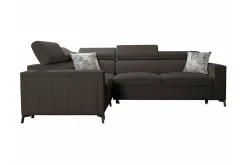 Galbally 3-sits Hörnbäddsoffa Dark brown