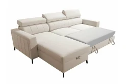 Galbally 3-sits Hörnbäddsoffa Dark blue