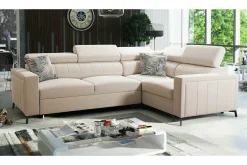 Galbally 3-sits Hörnbäddsoffa beige
