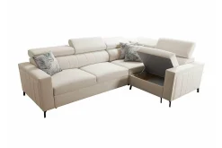 Galbally 3-sits Hörnbäddsoffa beige