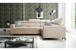 Galbally 3-sits Hörnbäddsoffa beige