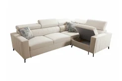 Galbally 3-sits Hörnbäddsoffa Light grey