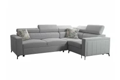 Galbally 3-sits Hörnbäddsoffa Light grey