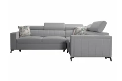 Galbally 3-sits Hörnbäddsoffa Light grey