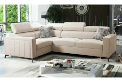 Galbally 3-sits Hörnbäddsoffa beige