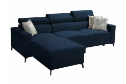 Galbally 3-sits Hörnbäddsoffa Dark blue
