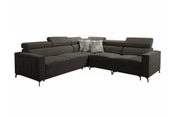 Galbally 4-sits Hörnbäddsoffa Dark brown