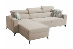 Galbally 3-sits Hörnbäddsoffa Beige Creme