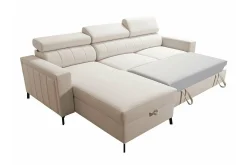 Galbally 3-sits Hörnbäddsoffa Beige Creme
