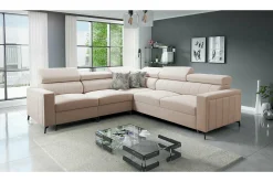 Galbally 4-sits Hörnbäddsoffa beige