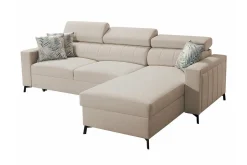 Galbally 3-sits Hörnbäddsoffa beige