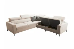 Galbally 4-sits Hörnbäddsoffa beige