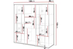 Gamal Highboard