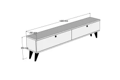 Gersby TV-Bänk 160 cm