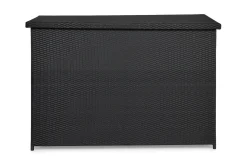 Gigant vattentät dynbox XL utomhus - Dynlåda i konstrotting (B150xD90xH101 cm)