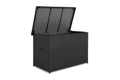 Gigant vattentät dynbox XL utomhus - Dynlåda i konstrotting (B150xD90xH101 cm)