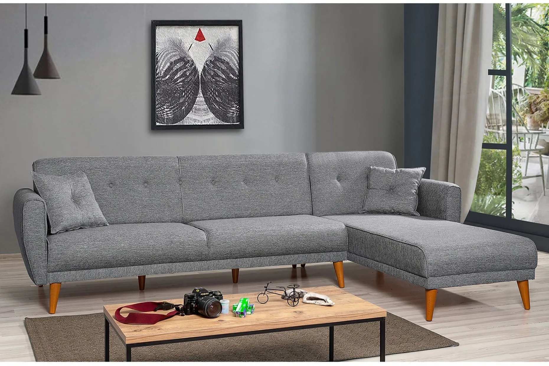 Gjoni Bäddsoffa med Divan Vänster