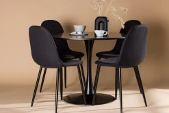 Glade Matgrupp 100 cm Rund med 4 Polar stolar