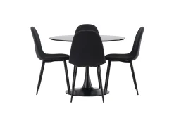 Glade Matgrupp 100 cm Rund med 4 Polar stolar