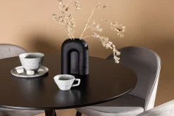 Glade Matgrupp 100 cm Rund med 4 Velvet stolar