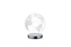 Globe LED bordslampa krom