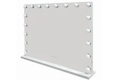 Glow Stor sminkspegel 80 cm med belysning lampor - Hollywood spegel med USB-charging