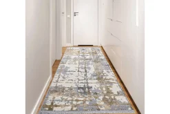 Gångmatta Naveena 100x450 cm Rektangulär