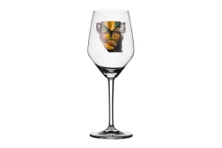 Golden Butterfly Kristall Vitvinsglas 22 cm