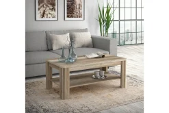 Gomon Soffbord 110 cm med Förvaring Hylla