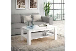 Gowhole Soffbord 110 cm med Förvaring Hylla