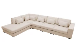 Grande 5-sits Soffa med Schäslong Vänster
