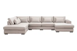 Grande 5-sits U-Soffa med Divan Höger