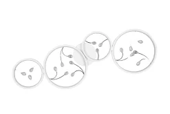 Groovy LED Plafond 4L mattvit/ krom