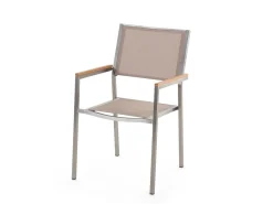 Grosseto Trädgårdsmöbelset Med Utebord+Utestolar 6 St