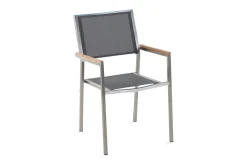 Grosseto Trädgårdsstol 6 St 58 cm