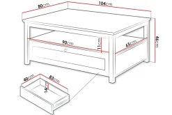 Hammerdal Soffbord 104 cm