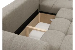 Handu Bäddsoffa med Divan 3-sits i Bouclé