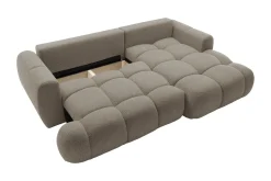 Handu Bäddsoffa med Divan 3-sits i Bouclé