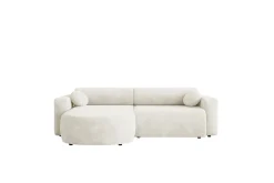 Hanish Bäddsoffa med Divan 3-sits i Plysch