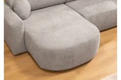 Hanish Bäddsoffa med Divan 3-sits i Plysch