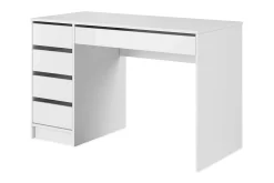 Harland Skrivbord 120 cm med 5 Förvaringslådor