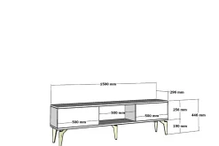Harsum Tv-bänk 150 cm