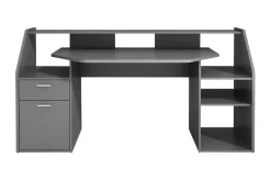 Harvilchuck Skrivbord med Förvaring Hyllor + Låda + Skåp