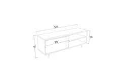 Hazle Tv-bänk 120 cm