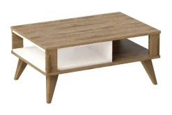 Hejde Soffbord 90 cm med Förvaring Hylla