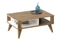 Hejde Soffbord 90 cm med Förvaring Hylla