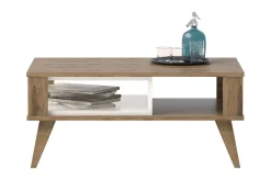 Hejde Soffbord 90 cm med Förvaring Hylla