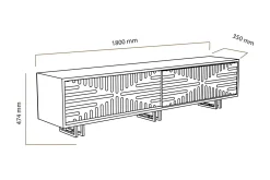 Hejde TV-Bänk 180 cm