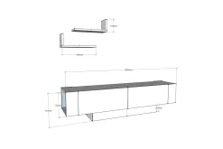 Hejde TV-Bänk 150 cm