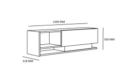 Hejde TV-Bänk 120 cm